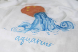 Aquarius Swaddle Blanket - Siempre Baby