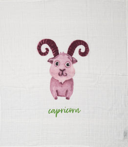 Capricorn Swaddle Blanket - Siempre Baby