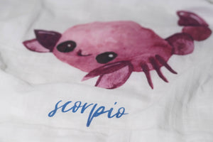 Scorpio Swaddle Blanket - Siempre Baby